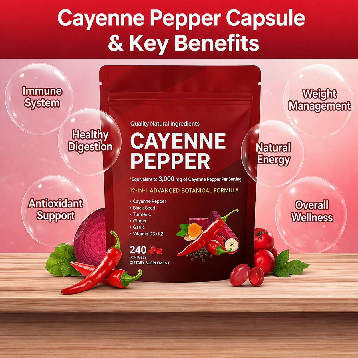 LiftLabs™ Cayenne Pepper